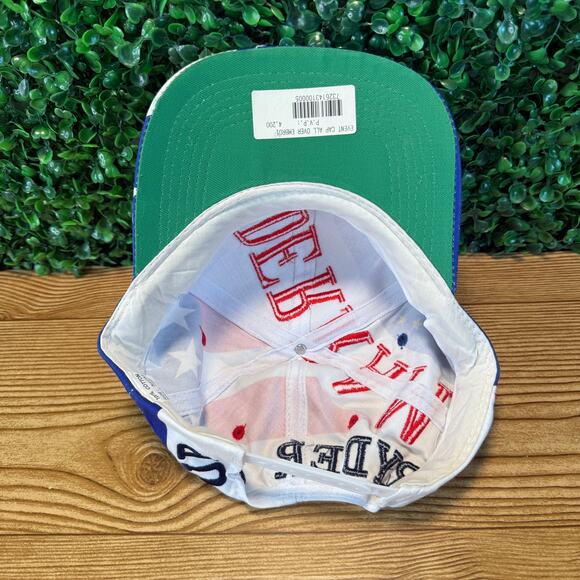 VTG NWT Ryder Cup Valderrama Johnnie Walker AOP Snapback Event Cap Golf OS RARE - Picture 6 of 9